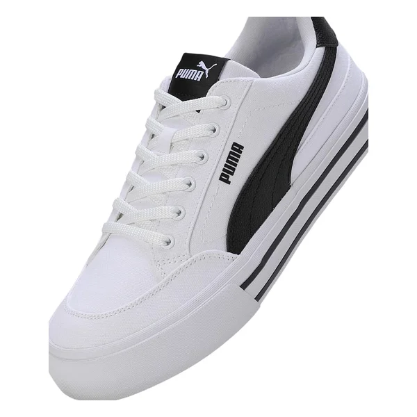 Puma Court Classic Vulc FS 396353-37 Beyaz-Pudra Spor Ayakkabı - Görsel 8