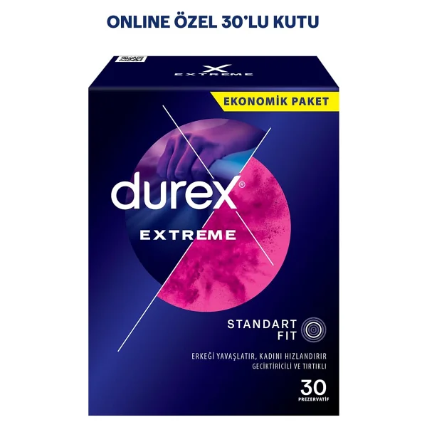 Durex Extreme 30'lu Prezervatif - Görsel 2