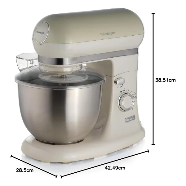Ariete Vintage 1588 Krem 1200 W 5.5 lt Mutfak Şefi - Görsel 8