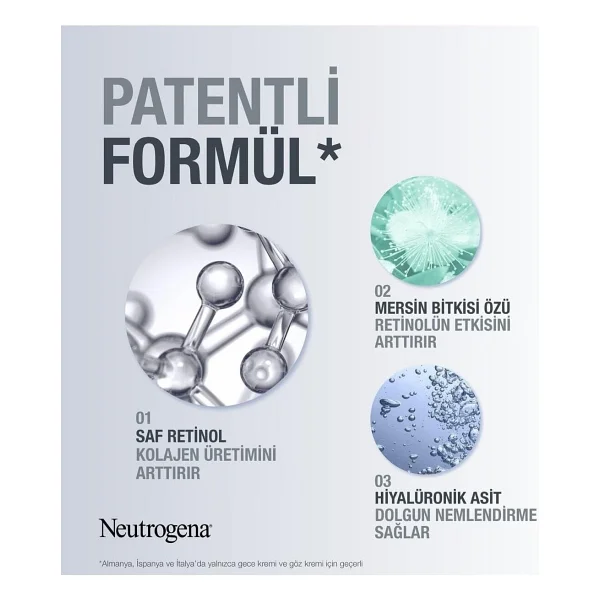 Neutrogena Retinol Boost Yaşlanma Karşıtı Göz Kremi 15 ml - Görsel 3