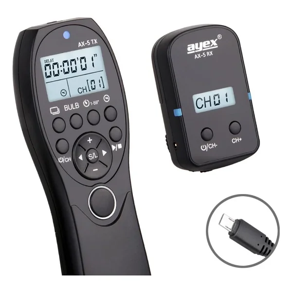 Ayex Sony İçin Ax-5 S2 Kablosuz Zaman Ayarlı Kumanda - Görsel 2