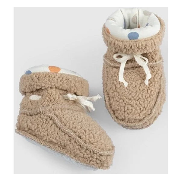 Little Gusto Wellsoft Bej Bebek Patiği - Görsel 8