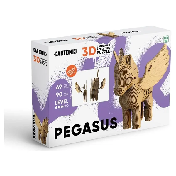 Cartonic Pegasus 3D Puzzle - Görsel 10