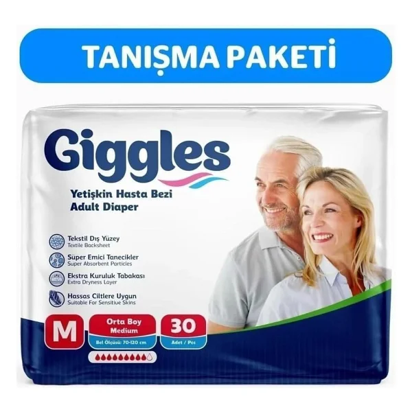 Goodcare Belbantlı Ekstra Büyük Boy XL 30'lu 4 Adet Hasta Bezi - Görsel 8