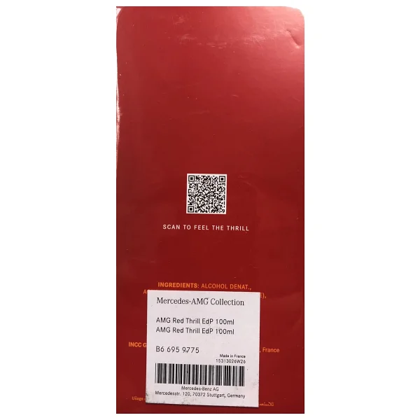 Mercedes-Benz Red Thrill EDP 100 ml Erkek Parfümü - Görsel 3