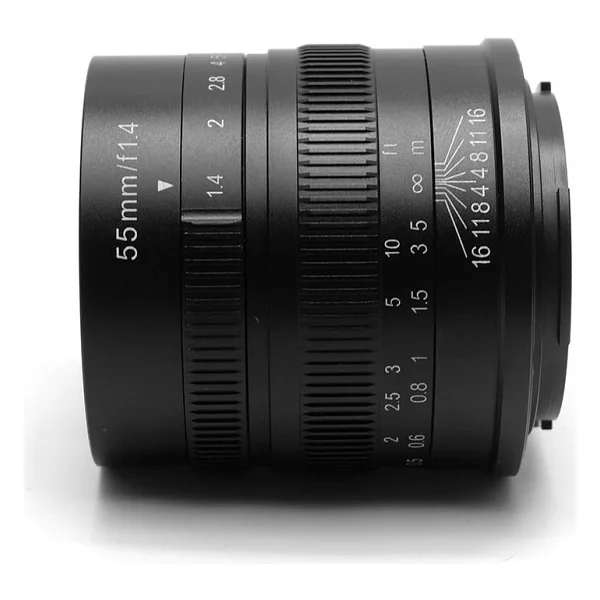 7Artisans MF 55mm f/1.4 Canon Lens - Görsel 5