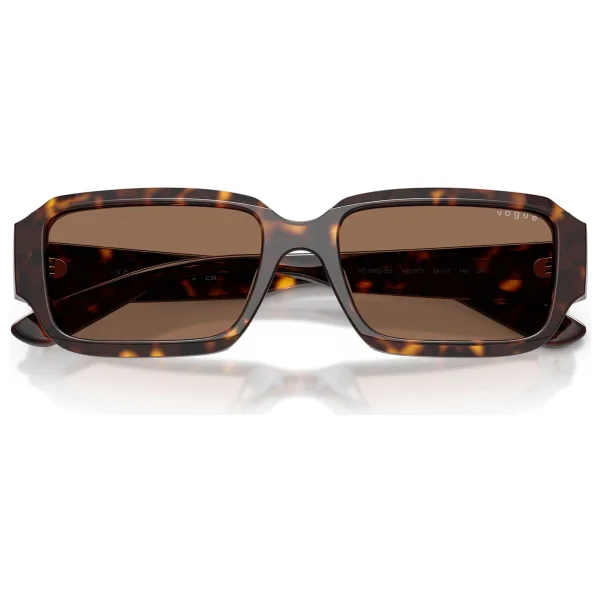 Vogue VO5693SU W65673 Dark Havana-Dark Brown Güneş Gözlüğü - Görsel 5