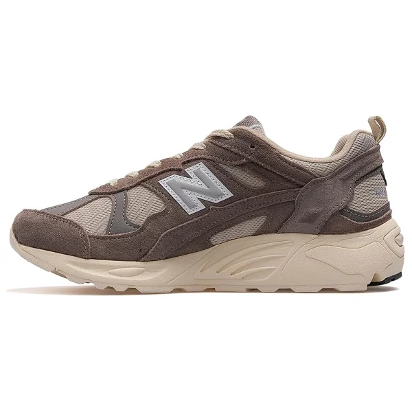 New Balance 878 M878163 Kahverengi-Gri Spor Ayakkabı - Görsel 2