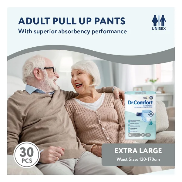 Dr.Comfort Emici Külot Ekstra Büyük Boy XL 30'lu Hasta Bezi - Görsel 4