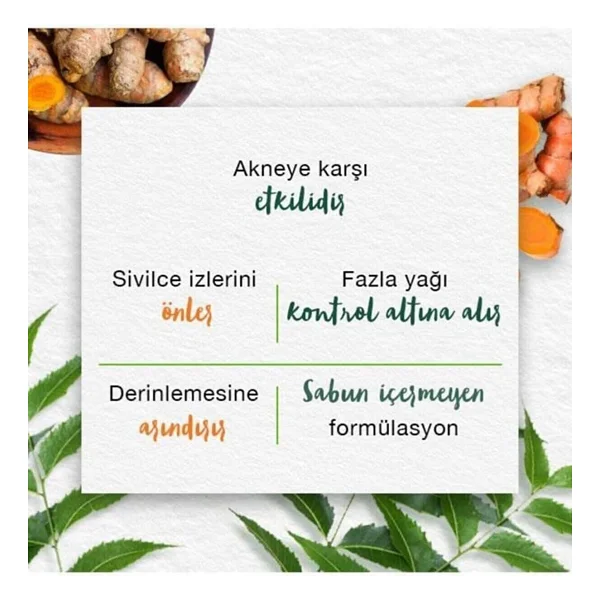 Himalaya Neem Özlü Arındırıcı 150 ml Yüz Yıkama Köpüğü - Görsel 4
