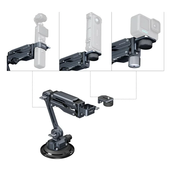 SmallRig 5123 Mini Amortisör Şok Emici Kol - Görsel 8