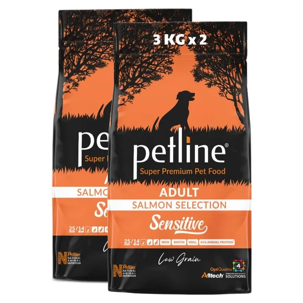 Petline Sensitive Skin & Coat Deri ve Tüy Sağlığı İçin Somonlu Yetişkin Kuru Köpek Maması 12Kg - Görsel 10