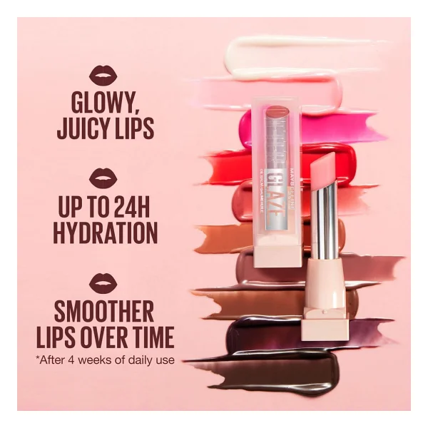 Maybelline New York Lifter Glaze 08 Acai Glaze Renkli Dudak Balmı - Görsel 5