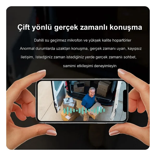 Inox X18 4 Kameralı 2560 x 1440 4G/LTE/Esim IP65 İp Solar PTZ Kamera - Görsel 7