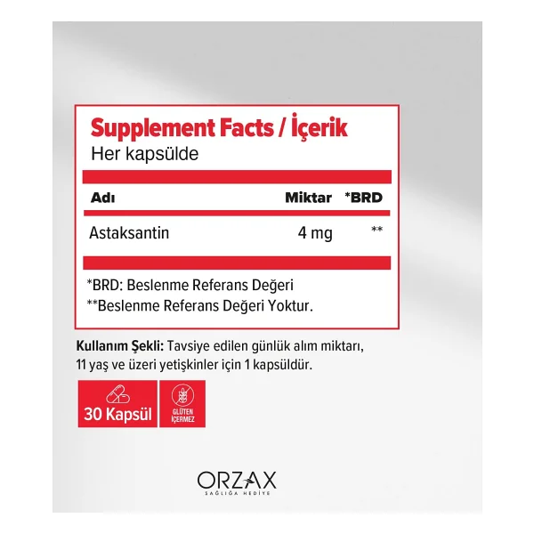 Ocean Astaksantin 30 Kapsül - Görsel 4