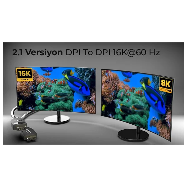 Inca IDPD-40 1.2 m DisplayPort Kablo - Görsel 4