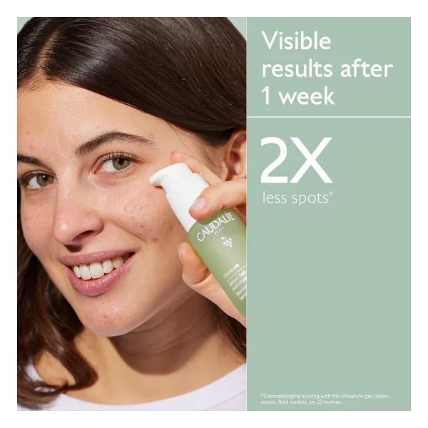 Caudalie Vinopure Akne Karşıtı Salisilik 30 ml Yüz Serumu - Görsel 3