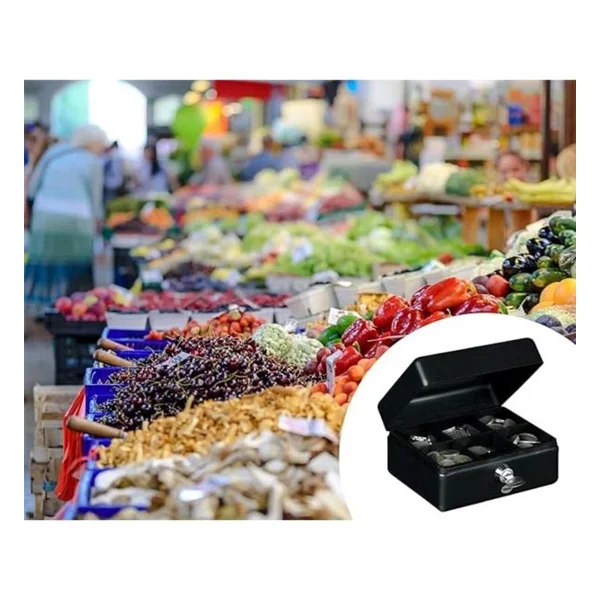 Yale YCB/090/BB2 Büyük Boy Bozuk Para Kasası - Görsel 5