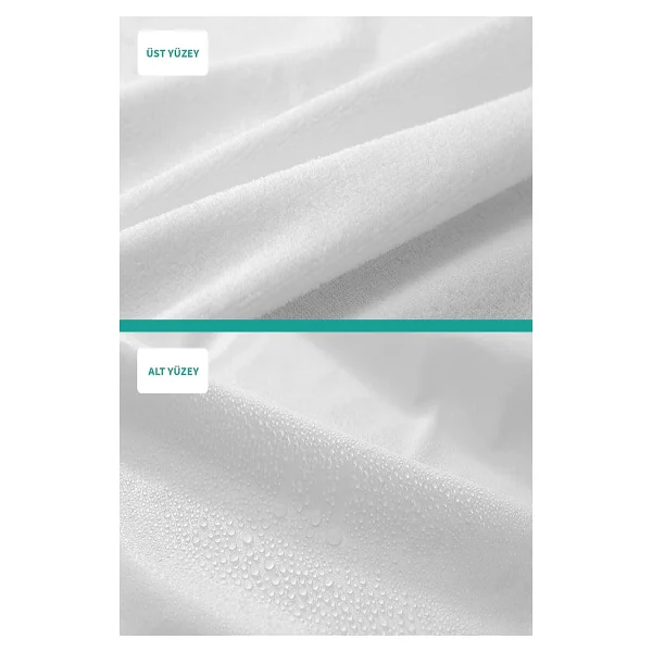 Suvay Micro Su Sıvı Geçirmez Alez Tek Ve Çift Kişilik 9 Farklı Ebat Yatak Koruyucu Alez (120x200) - Görsel 4