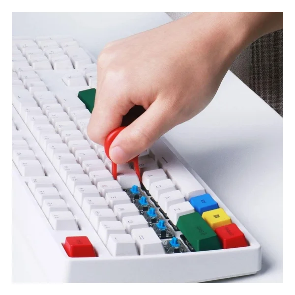 Buffer Çok Amaçlı Kırmızı Hassas Fırça Başlıklı Bilgisayar Laptop Temizleme Fırçası - Görsel 6