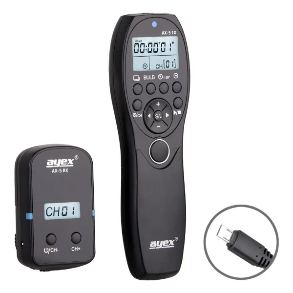 Ayex Sony İçin Ax-5 S2 Kablosuz Zaman Ayarlı Kumanda - Görsel 8