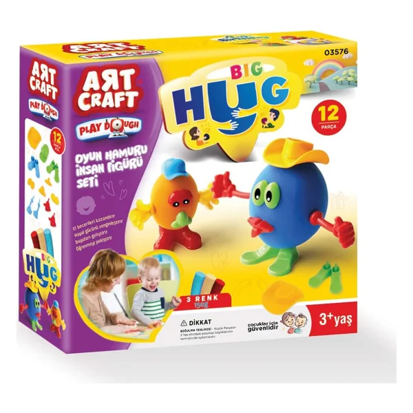 Art Craft İnsan Figürü Oyun Hamuru Seti 03576 - Görsel 2