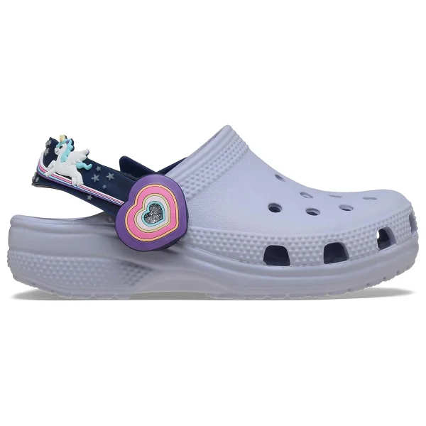 Crocs Classic Imagination Lights Backstrap Clog T 211892-5BO Mor Bebek Terlik - Görsel 2