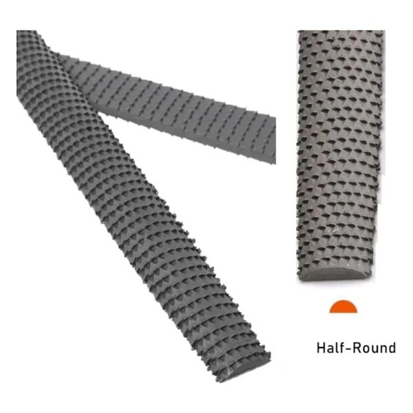 Depolife Balık Sırtı 32 Cm Ahşap Törpü Eğe Plastik Saplı Torpü Yüksek Kalite Törpüleme Gri - Görsel 5