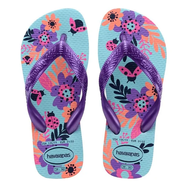 Havaianas Flores 4000052 Kız Çocuk Parmak Arası Terlik - Görsel 7