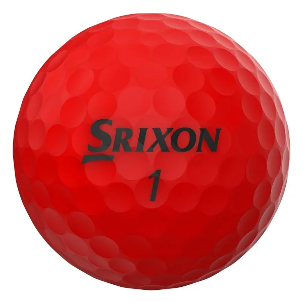 Srixon Yumuşak Hissediyorum 13 Brite Kırmızı Golf Topları - Görsel 2