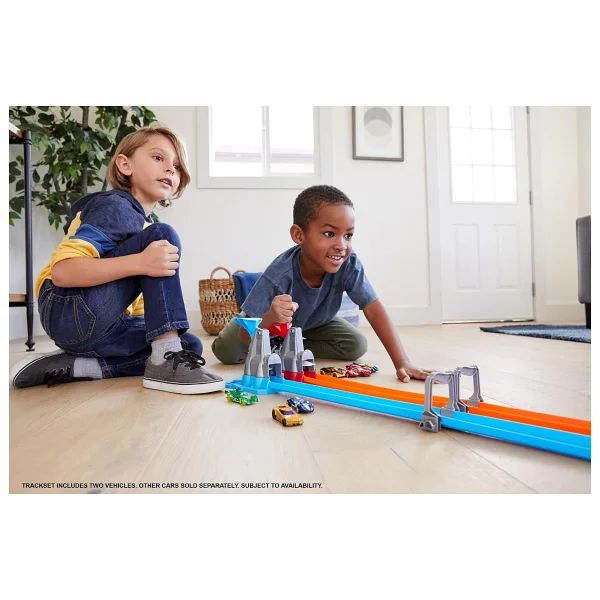 Hot Wheels Çift Çemberde Depar Pist Seti GFH85 - Görsel 2