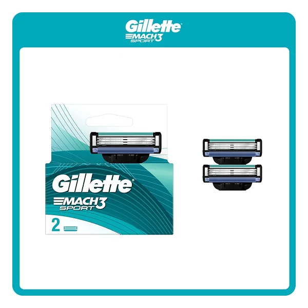 Gillette Mach3 2'li Yedek Tıraş Bıçağı - Görsel 3