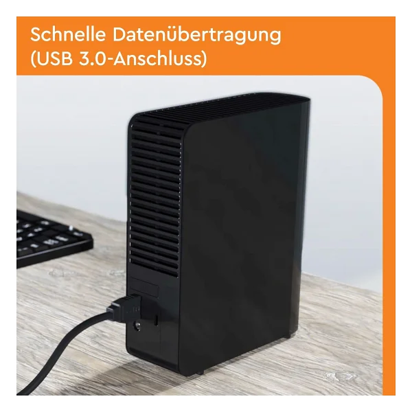 Western Digital Elements Desktop WDBWLG0060HBK USB 3.0 3.5" 6 TB Harici Harddisk - Görsel 4