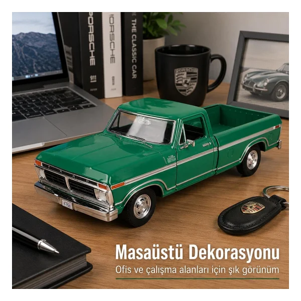 Vardem MM-79386 Motormax 1:24 1977 Ford F-150 Custom Model Araba - Görsel 5
