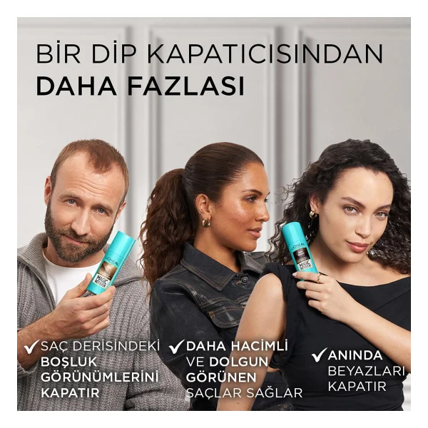 L'Oreal Paris Magic Retouch Kumral 75 ml Sprey Saç Boyası - Görsel 8