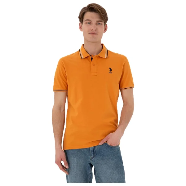 U.S. Polo Assn 50306011 Kısa Kolu Polo Yaka Erkek Tişört - Görsel 7