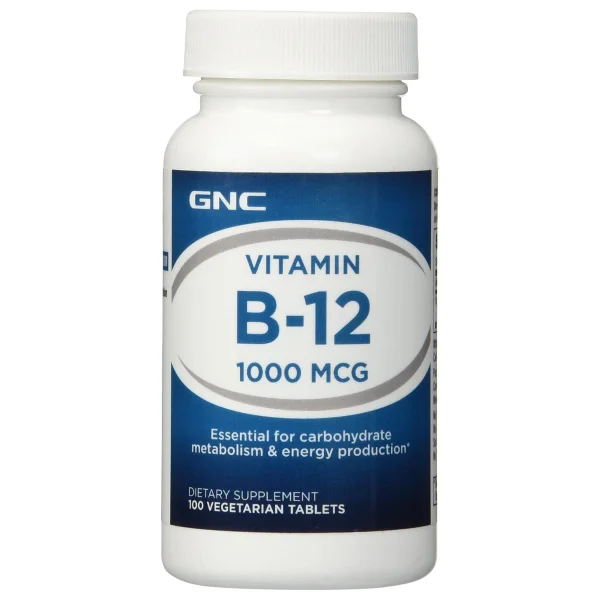 GNC - Vitamin B12 1000 MCG - B12 Vitamini İçeren Takviye Edici Gıda - 100 Tablet - Görsel 7