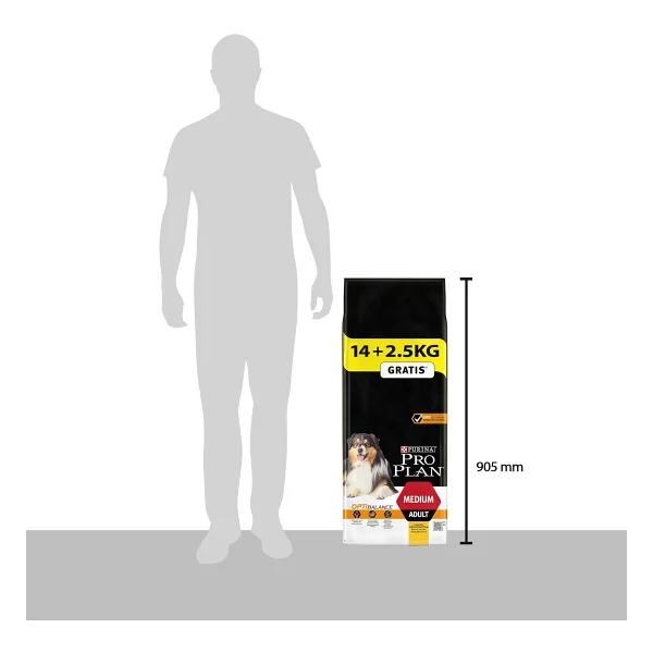 Pro Plan Medium Adult Tavuklu 16.5 kg Orta Irk Yetişkin Köpek Maması - Görsel 6