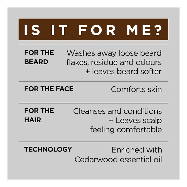 L'Oreal Paris Men Expert BarberClub 3 in 1 200 ml Yüz Temizleme Jeli - Görsel 3
