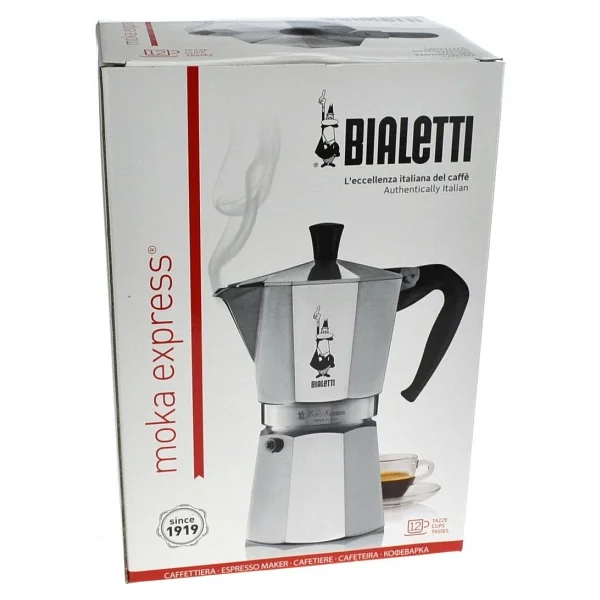 Bialetti Express 12 Cup Moka Pot - Görsel 3