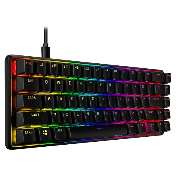HyperX Alloy Origins RGB %65 TKL Aqua Kablolu Mekanik Oyuncu Klavyesi - Görsel 4