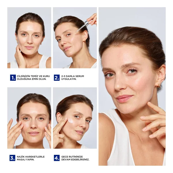 L'Oreal Paris Revitalift Lazer Derin Kırışık Karşıtı Gece 30 ml Retinol Serum - Görsel 5