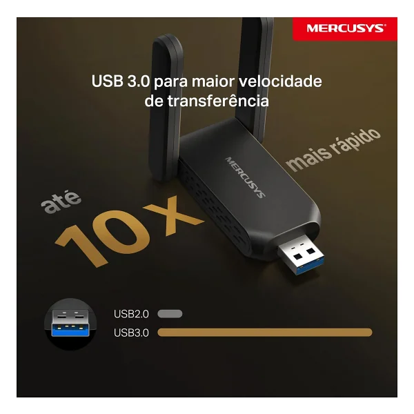 Mercusys MA72XH 1800 Mbps Kablosuz Ağ Adaptörü - Görsel 5