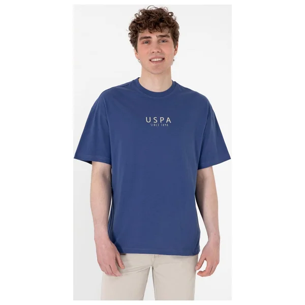 U.S. Polo Assn 50299543 Kısa Kollu Bisiklet Yaka Erkek Oversize Tişört - Görsel 8