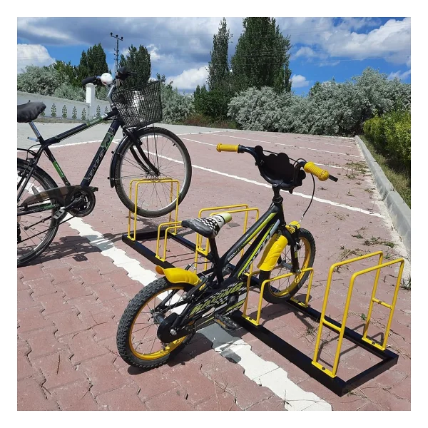 Bisiklet Park Yeri 5 Li Bisiklet Park Demiri Beşli Bisiklet Koyma Yeri (Beşli) - Görsel 5