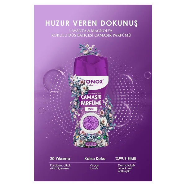 Evonox Clean Granül Çamaşır Parfümü & Çamaşır Yumuşatıcı (PARİS) - Görsel 4
