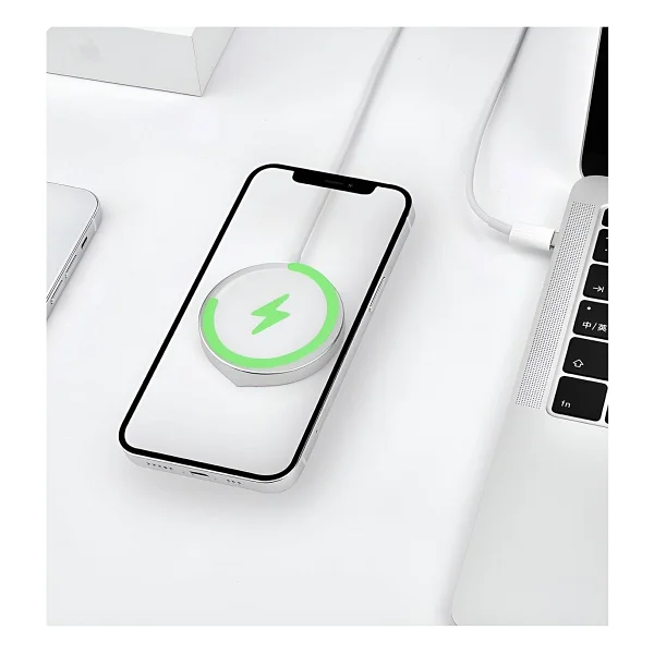 Daytona Apple Mhxh3za-A Magsafe Usb C Charger, Apple Magsafe Type C Kablosuz Hızlı Şarj Cihazı A2140 - Görsel 2