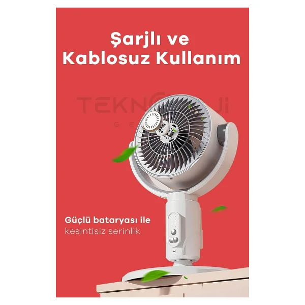 Torima F1 Air Fan Uzaktan Kumandalı Ayaklı Vantilatör - Görsel 8
