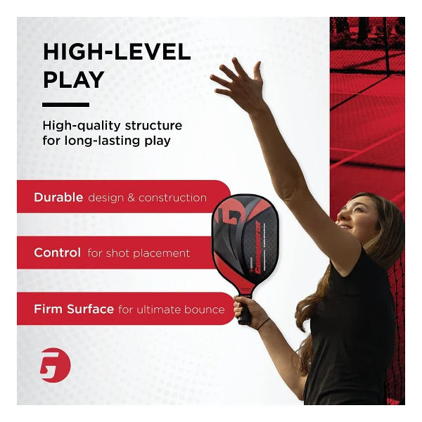GAMMA Spor Fatihi Pickleball Kürek, Grafit Kompozit Yüzey ve Petek Kavrama, Fatih - Görsel 5