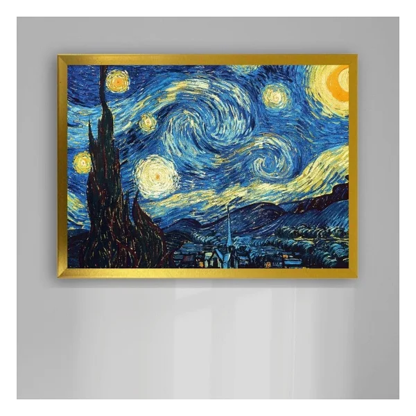 Atlas Sanat Galerisi 20mm Çerçeve, Poliresin, Mat PVC Kaplamalı, Fotoğraf Puzzle Belge Çerçevesi, Beyaz, 33x48/34x48/35x50/48x68/50x70/60x85/61x61 cm, Yatay/Dikey Asılabilir (Beyaz, 34x48) - Görsel 8